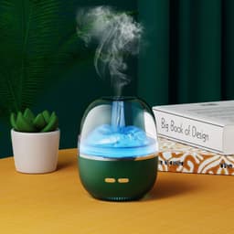 image-Air Humidifier Essential Oil Ultrasonic Aromatherapy Atomizer Colorful Light Heavy Fog Volume Office Home Accessories