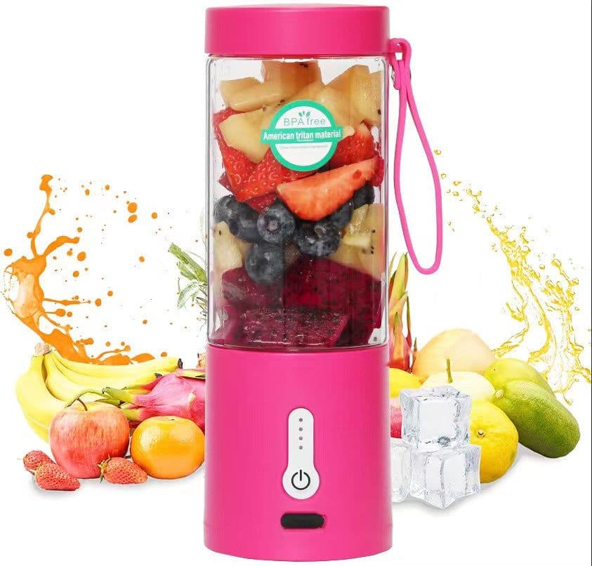 image-New Portable Blender Hand Operated Juice Extractor Portable Fruit Cooking Kitchen Supplies