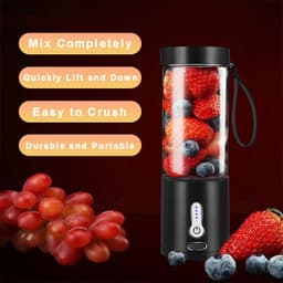 image-New Portable Blender Hand Operated Juice Extractor Portable Fruit Cooking Kitchen Supplies