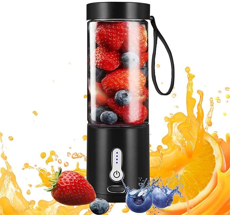 image-New Portable Blender Hand Operated Juice Extractor Portable Fruit Cooking Kitchen Supplies