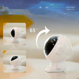 image-Galaxy Star Projector Starry Sky Night Light Astronaut Lamp Room Decr Gift Child Kids Baby Christmas Spaceman Projection