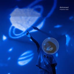 image-Galaxy Star Projector Starry Sky Night Light Astronaut Lamp Room Decr Gift Child Kids Baby Christmas Spaceman Projection