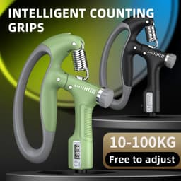 image-Smart Counting Grip 10-100KG Grip Free Adjustment Professional Hand Training Arm Muscle Training Fitness Equipment Fitness Tools Gym