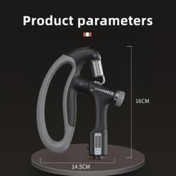 image-Smart Counting Grip 10-100KG Grip Free Adjustment Professional Hand Training Arm Muscle Training Fitness Equipment Fitness Tools Gym