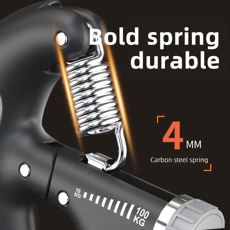 image-Smart Counting Grip 10-100KG Grip Free Adjustment Professional Hand Training Arm Muscle Training Fitness Equipment Fitness Tools Gym