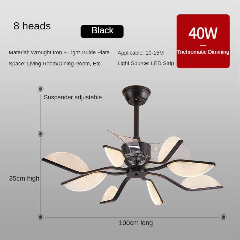 image-Nordic Fan Lamp Restaurant Ceiling Fan