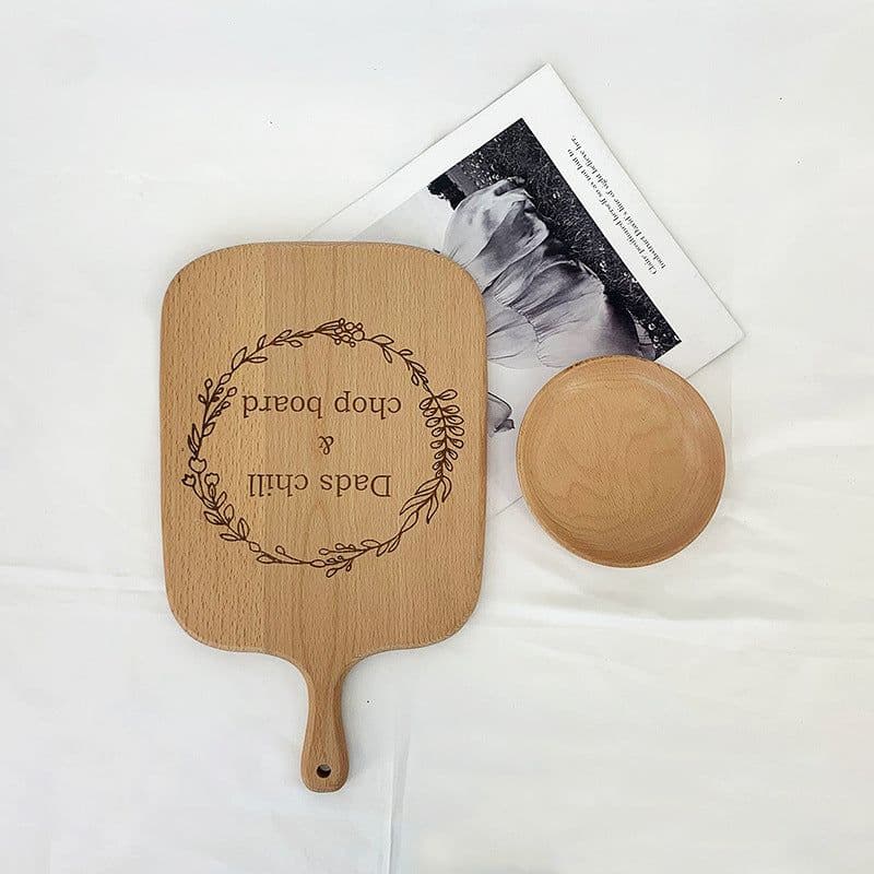 image-Custom Engraved Cutting Board Wedding Gift Housewarming Personalized Engraved Cutting Board