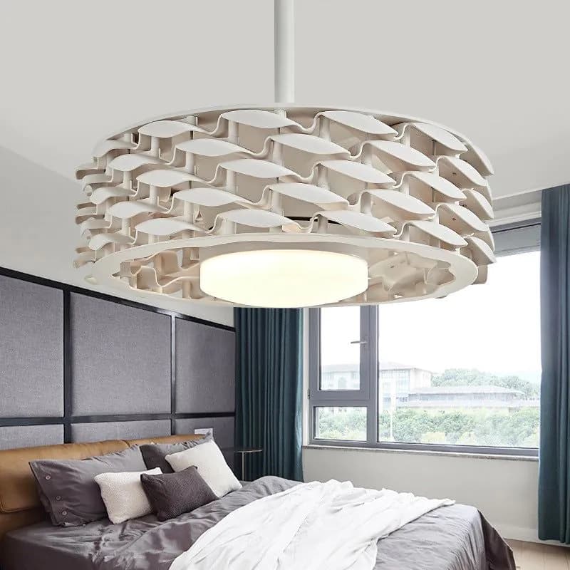 image-Leafless Ceiling Fan Lamp Invisible Fan Suitable For Dining Room And Living Room
