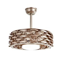image-Leafless Ceiling Fan Lamp Invisible Fan Suitable For Dining Room And Living Room