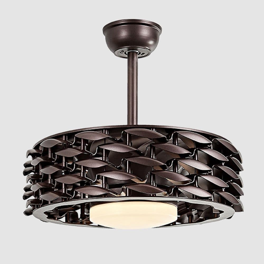 image-Leafless Ceiling Fan Lamp Invisible Fan Suitable For Dining Room And Living Room