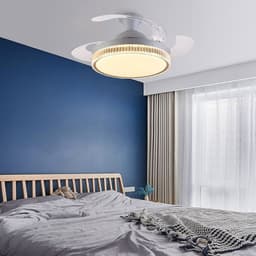 image-Concealed Ceiling Fan Lamp Concealed Fan Led
