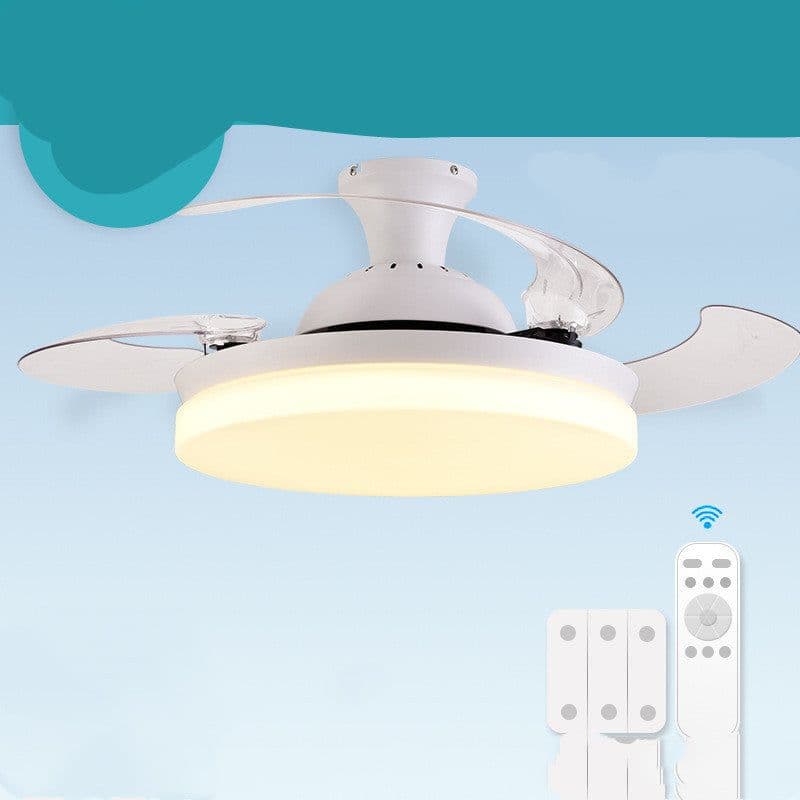 image-Concealed Ceiling Fan Lamp Concealed Fan Led