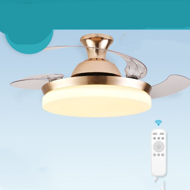 image-Concealed Ceiling Fan Lamp Concealed Fan Led