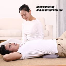 image-Lumbar Support Pillow For Lower Back Pain Relief Lower Back Stretcher Massager For Chronic Lumbar Pain Relief & Herniated Disc