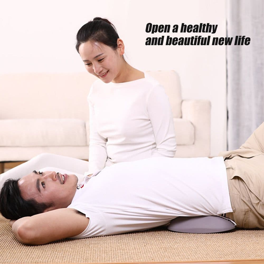 image-Lumbar Support Pillow For Lower Back Pain Relief Lower Back Stretcher Massager For Chronic Lumbar Pain Relief & Herniated Disc
