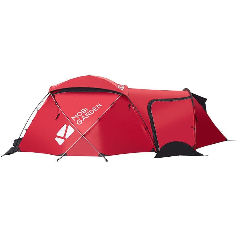 image-Outdoor Tent Camping Against Storm And Blizzard