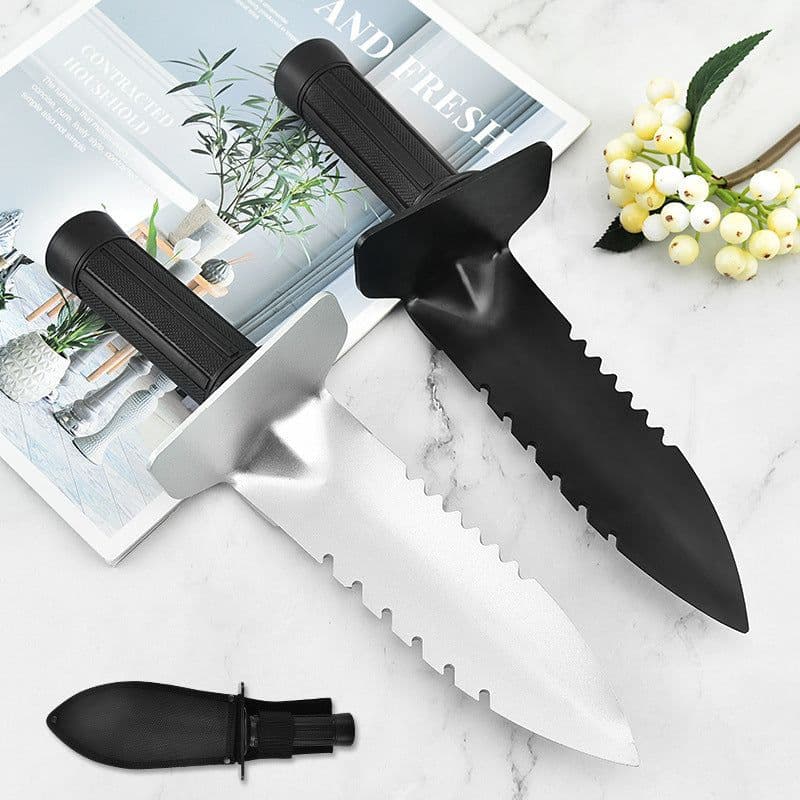 image-Household Stainless Steel Multi-function Gardening Tool Shovel Camping Portable Tool