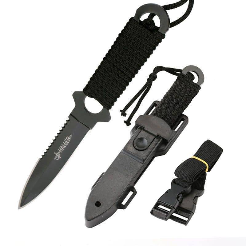 image-Outdoor High Hardness Tactical Knife Outdoor Knife Small Straight Knife