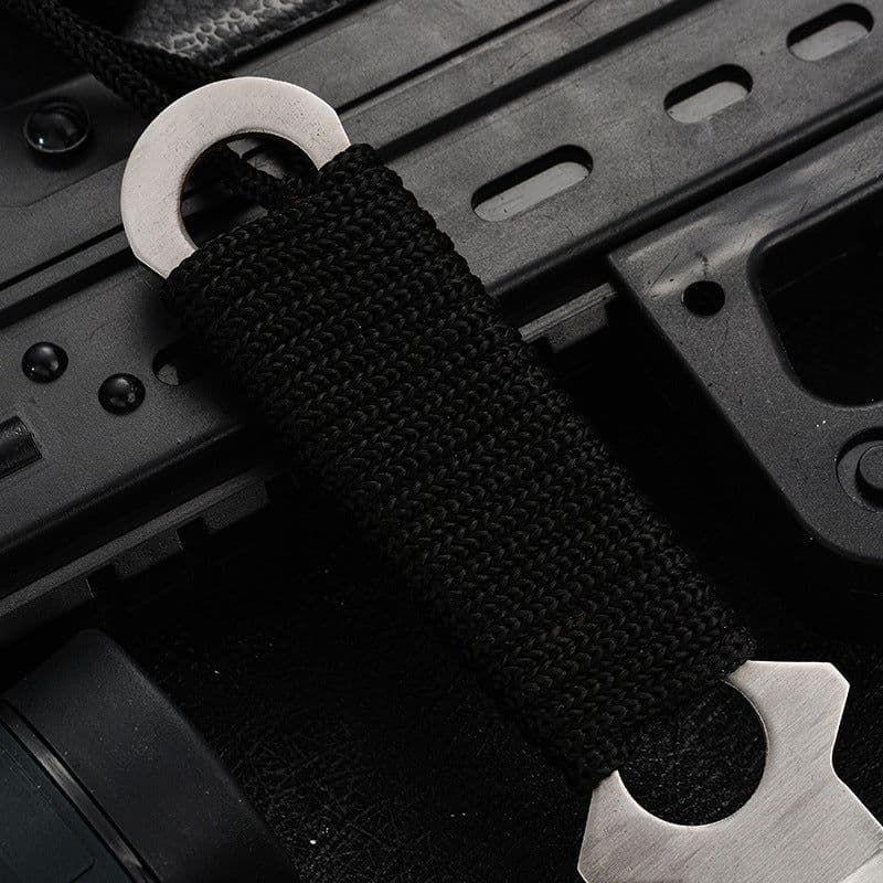 image-Outdoor High Hardness Tactical Knife Outdoor Knife Small Straight Knife