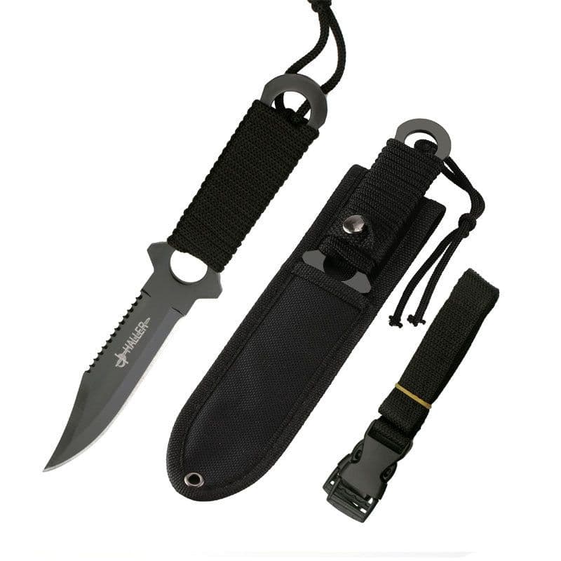 image-Outdoor High Hardness Tactical Knife Outdoor Knife Small Straight Knife