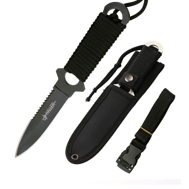image-Outdoor High Hardness Tactical Knife Outdoor Knife Small Straight Knife