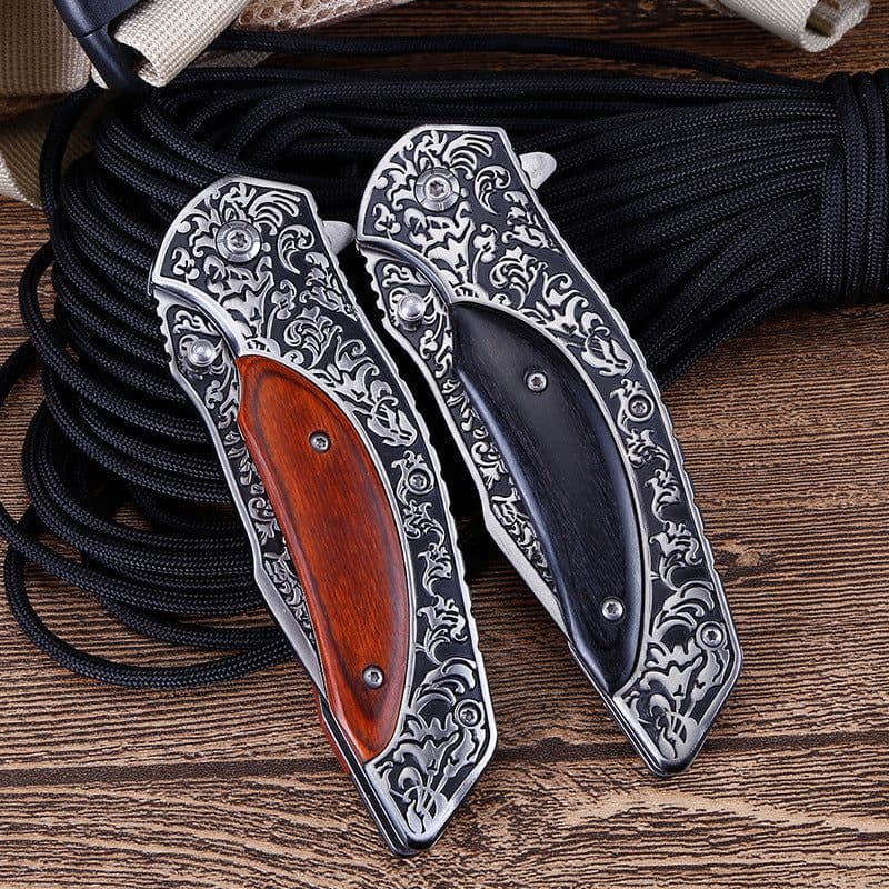 image-Multi Functional Outdoor Tactical Wild Survival Hunting Knife
