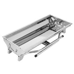 image-Outdoor Portable Folding BBQ Stainless Steel Grill