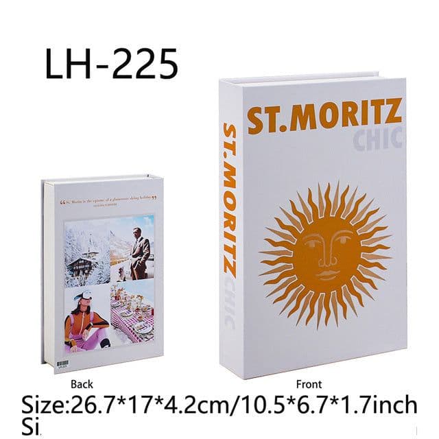 image-Home Modern Fashion Minimalist Decoration Books