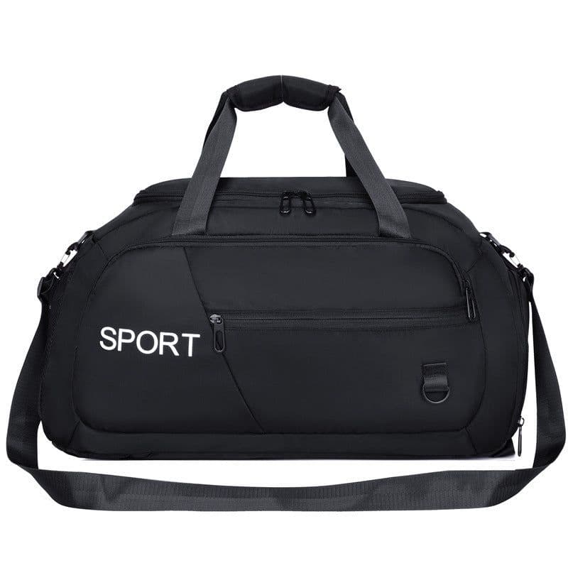image-Luggage Bags For Women Handbag Oxford Men's Fitness Gym Shoulder Bag Waterproof Sports Travel Backpack With Shoes Compartment