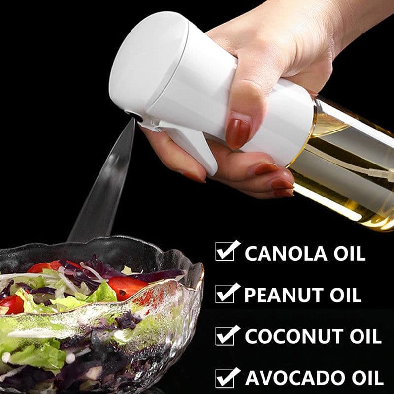 image-Olive Oil Spray BBQ Cooking Kitchen Baking Olive Oil Sprayer Oil Spray Empty Bottle Vinegar Bottle Oil Dispenser Salad