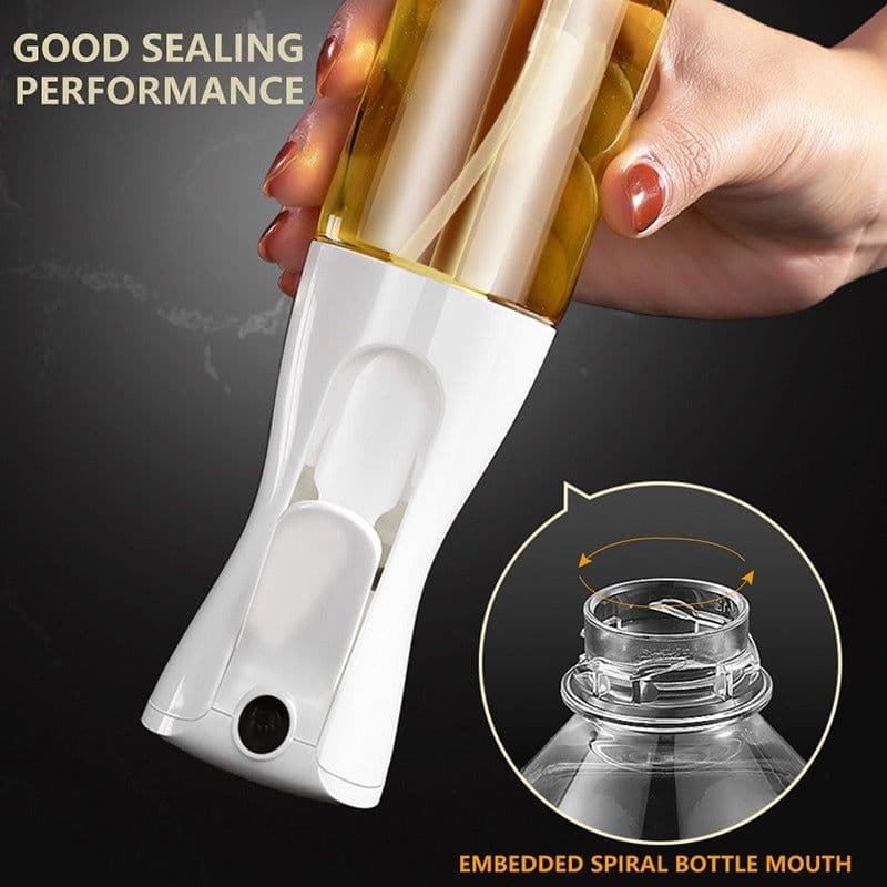 image-Olive Oil Spray BBQ Cooking Kitchen Baking Olive Oil Sprayer Oil Spray Empty Bottle Vinegar Bottle Oil Dispenser Salad
