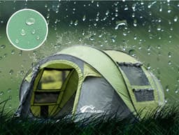 image-Outdoor Automatic Tent Quickly Opens And Throws Tent Supplies For 3-4 People Camping