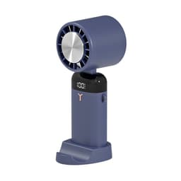 image-Digital Display Desktop Folding Mini New Type Leafless Cooling Handheld Fan