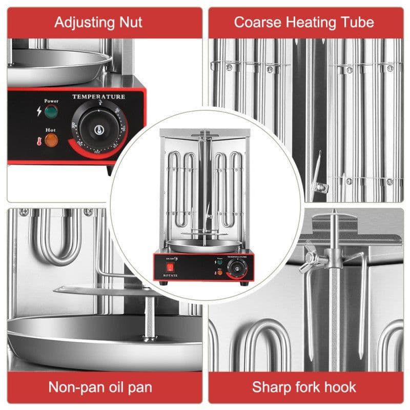image-Barbecue Grill Commercial Electric Rotary