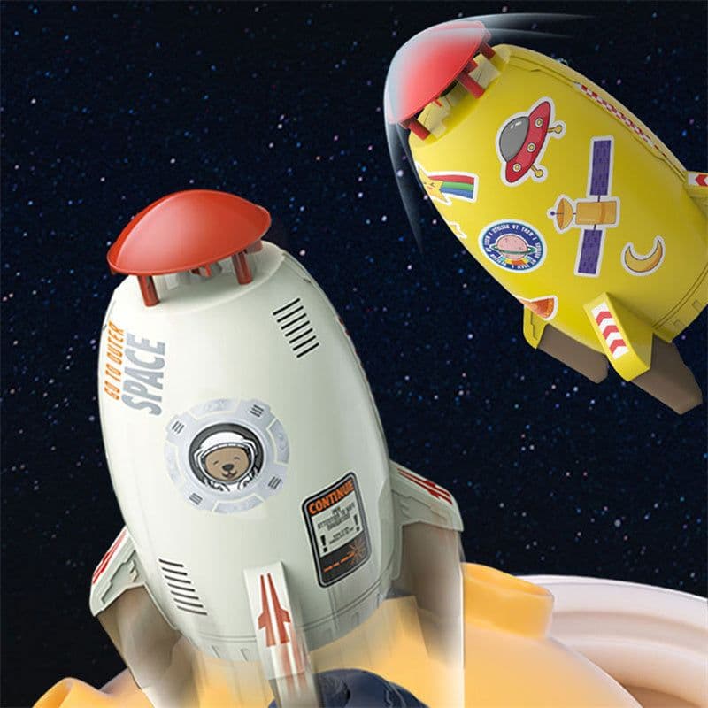 image-Rocket Launcher Toys Outdoor Rocket Water Pressure Lift Sprinkler Toy Fun Interaction In Garden Lawn Water Spray Toys For Kids Summer Gadgets