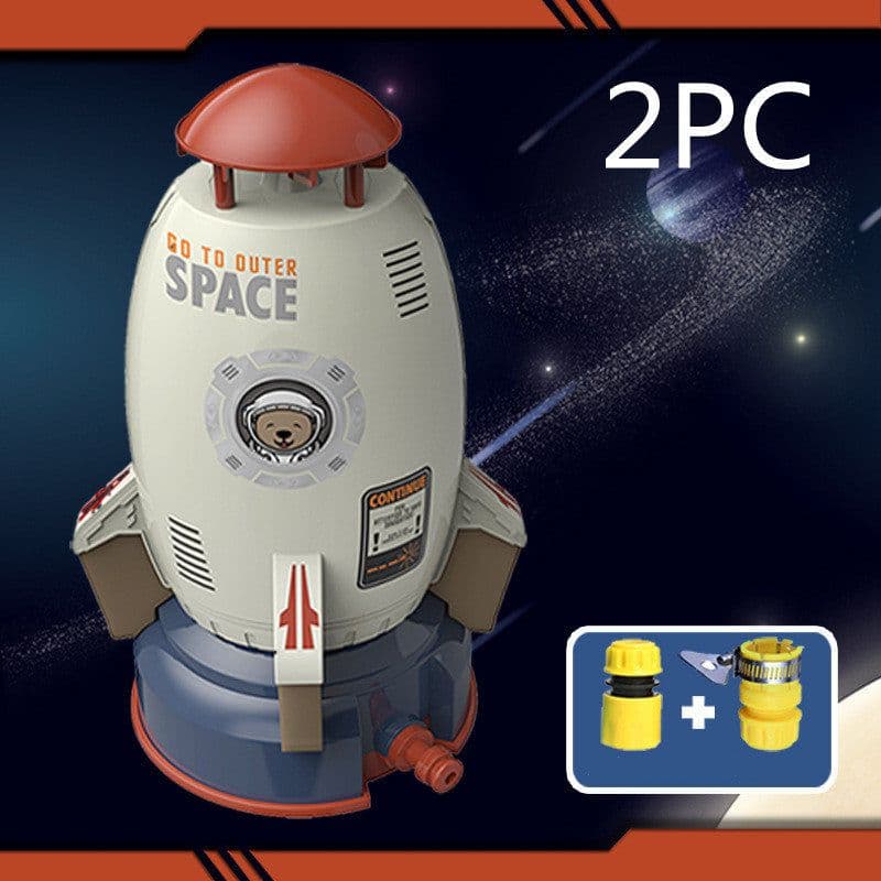 image-Rocket Launcher Toys Outdoor Rocket Water Pressure Lift Sprinkler Toy Fun Interaction In Garden Lawn Water Spray Toys For Kids Summer Gadgets