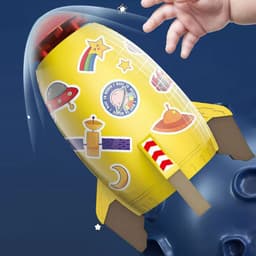 image-Rocket Launcher Toys Outdoor Rocket Water Pressure Lift Sprinkler Toy Fun Interaction In Garden Lawn Water Spray Toys For Kids Summer Gadgets