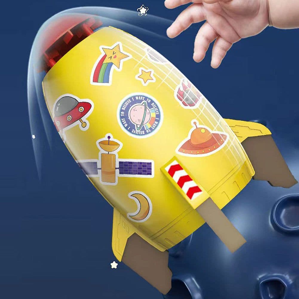 image-Rocket Launcher Toys Outdoor Rocket Water Pressure Lift Sprinkler Toy Fun Interaction In Garden Lawn Water Spray Toys For Kids Summer Gadgets