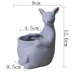 image-Scandinavian Gardening Succulent Cartoon Ceramic Flower Pot