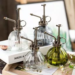 image-Relief Vintage Glass Watering Can Gardening Household