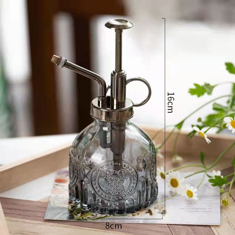 image-Relief Vintage Glass Watering Can Gardening Household