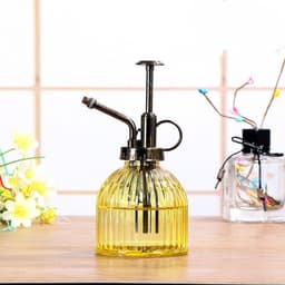 image-Relief Vintage Glass Watering Can Gardening Household
