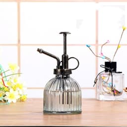 image-Relief Vintage Glass Watering Can Gardening Household