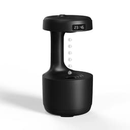 image-Anti-gravity Air Humidifier Mute Countercurrent Humidifier Levitating Water Drops Cool Mist Maker Fogger Relieve Fatigue