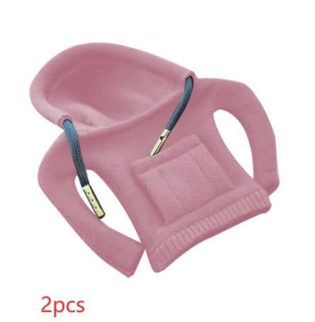 image-Universal Gear Knob Cover Hoodies Handle Cover Gear Grip Handle Knob Creativity Sweatshirt Nonslip Car Decoration