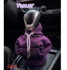 image-Universal Gear Knob Cover Hoodies Handle Cover Gear Grip Handle Knob Creativity Sweatshirt Nonslip Car Decoration