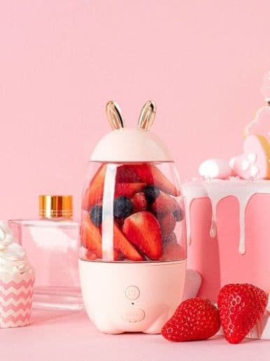 image-Cute Portable Blender Electric Juicer Home Office Student Juice Machine Multifunctional