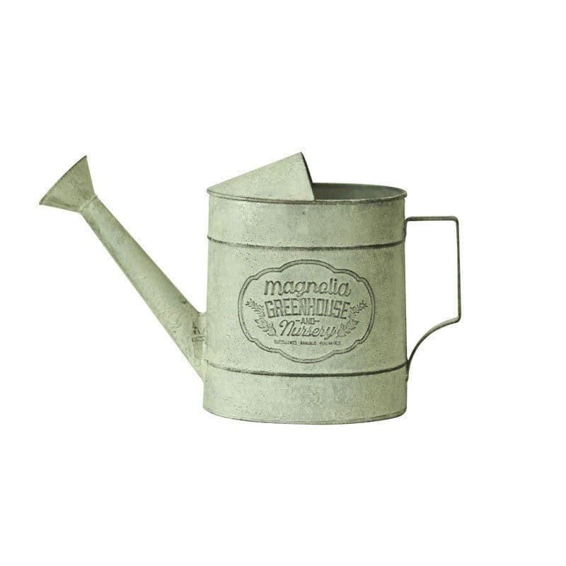 image-Wrought Iron Garden Watering Can Gardening Groceries Decoration