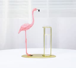 image-Room Decoration Girls Bedroom Flamingo Hydroponic Decoration