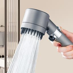 image-3 Modes Shower Head High Pressure Showerhead Portable Filter Rainfall Faucet Tap Bathroom Bath Home Innovative Accessories